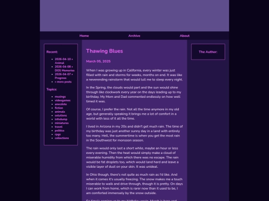 posts/2025-03-05-Thawing-Blues screenshot