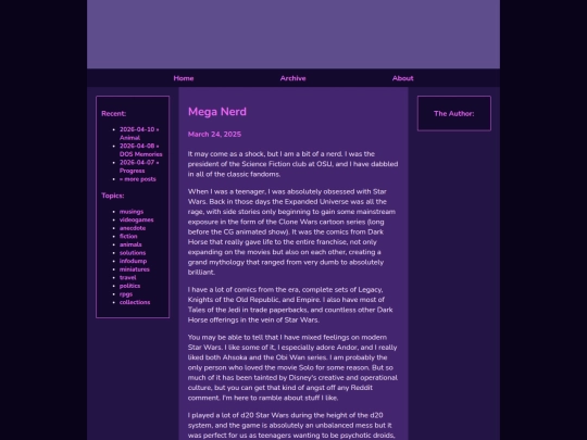 posts/2025-03-24-Mega-Nerd screenshot