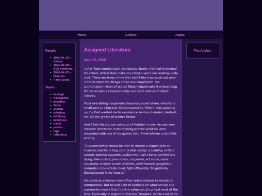 posts/2025-04-05-Assigned-Literature screenshot