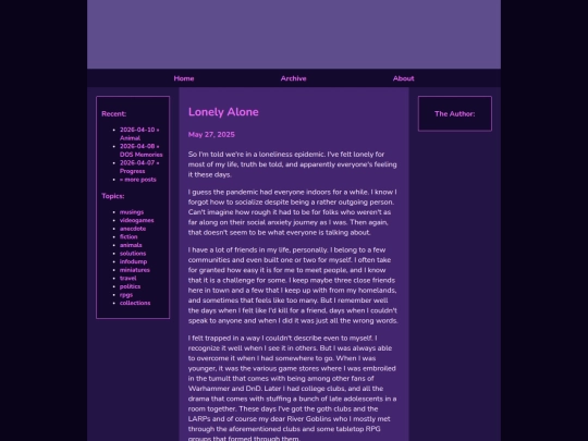 posts/2025-05-27-Lonely-Alone screenshot