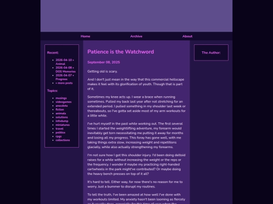 posts/2025-09-08-Patience-is-the-Watchword screenshot
