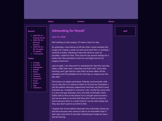 posts/2026-04-14-Advocating-for-Myself screenshot