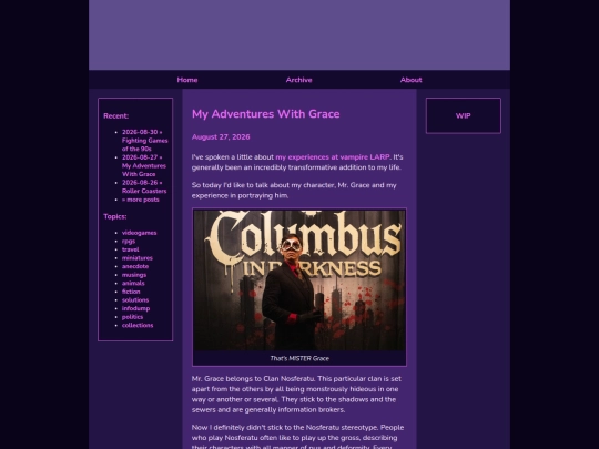 posts/2026-08-27-My-Adventures-With-Grace screenshot