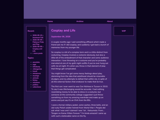 posts/2026-09-06-Cosplay-and-Life screenshot