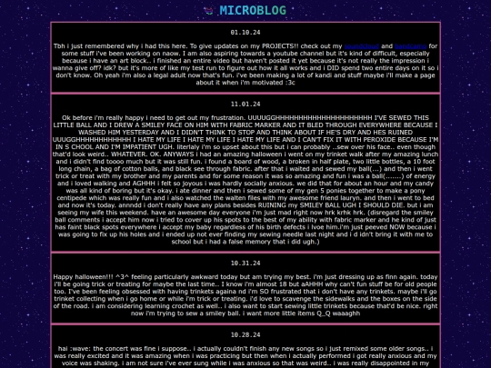 microblog screenshot