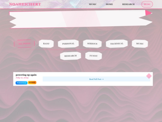 blog screenshot