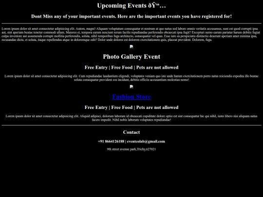 event/event screenshot