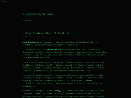 index screenshot