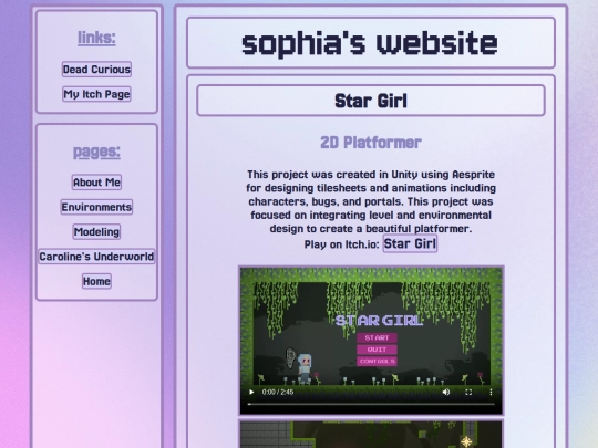 StarGirl screenshot