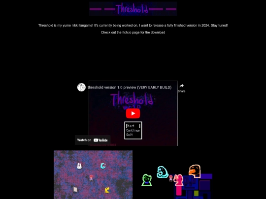 threshold screenshot