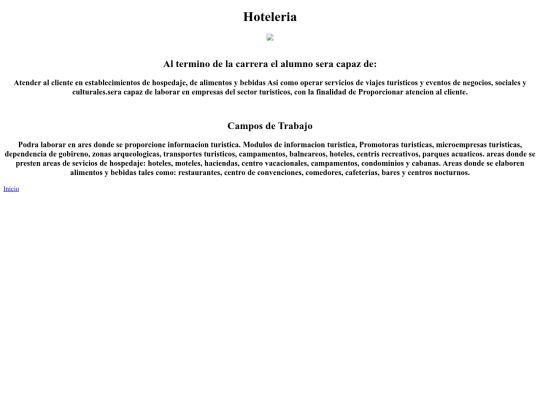 hoteleria screenshot