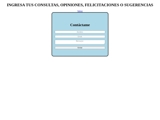 Contacto screenshot