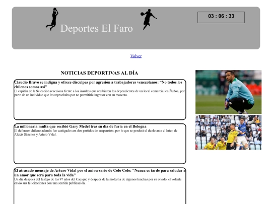 Deporte screenshot