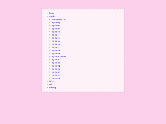 sitemap screenshot
