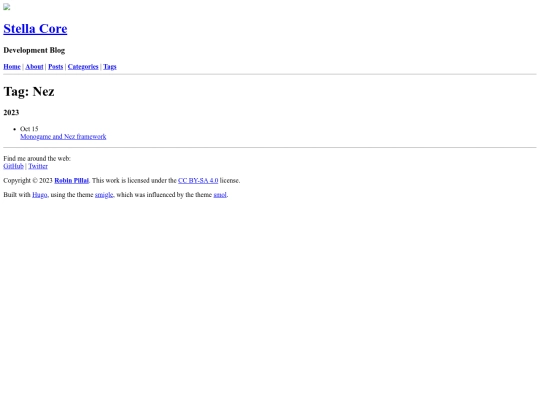 categories screenshot
