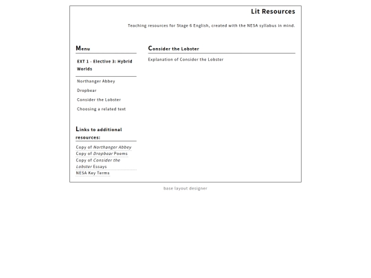 considerthelobster screenshot