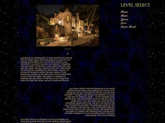 lyrics screenshot