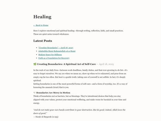 healing screenshot