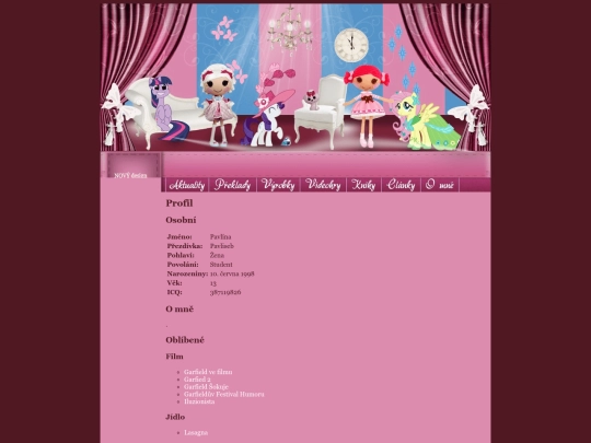 archive/pavliseb/profil screenshot