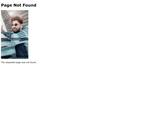 not_found screenshot