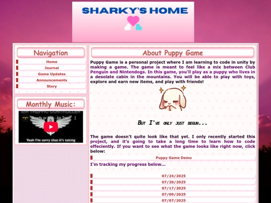 puppygame screenshot