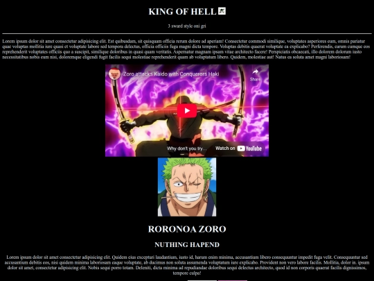 ZORO/SIVA screenshot