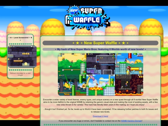 newsuperwaffle screenshot