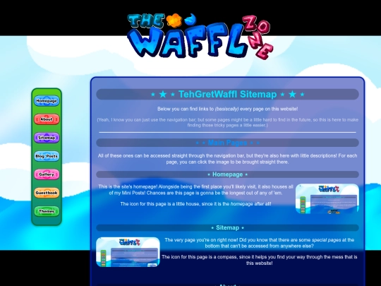 sitemap screenshot
