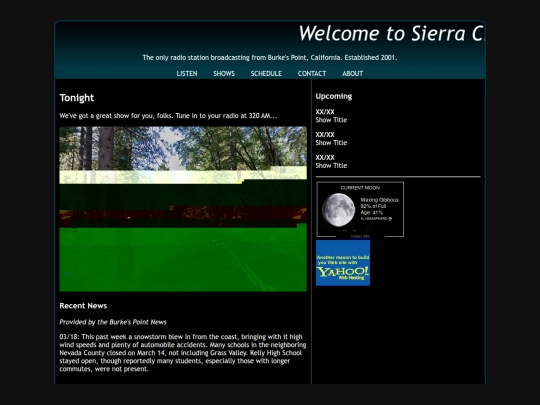 lgl/burke's point/radio screenshot