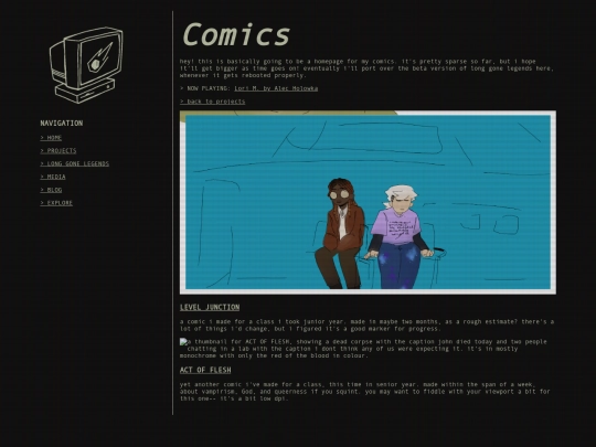 projects/comics screenshot