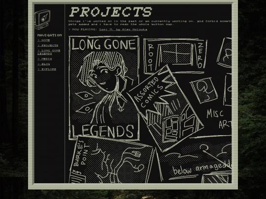 projects screenshot