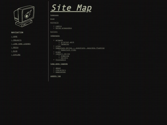 sitemap screenshot