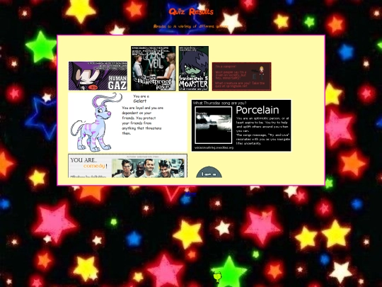 quizzes screenshot