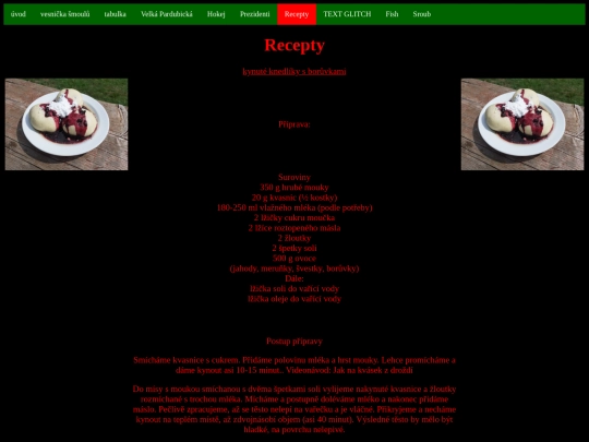 recepty screenshot