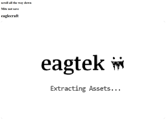 games/Eaglecraft screenshot