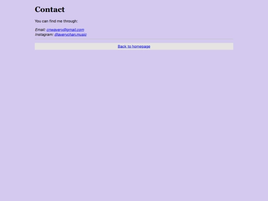 contact screenshot