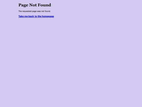 not_found screenshot
