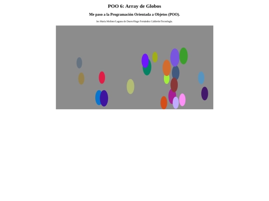 Coche /P006 Array de Globos screenshot
