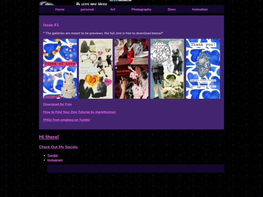 Zines/Issue #1/Issue1 screenshot