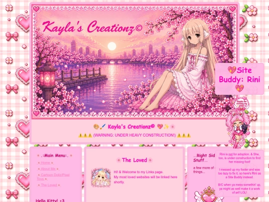 Links screenshot