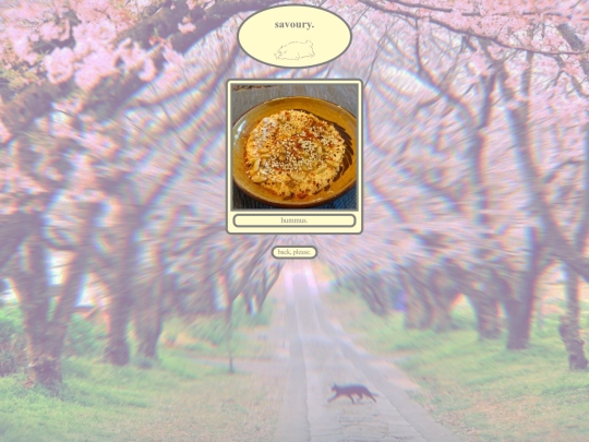 savoury screenshot