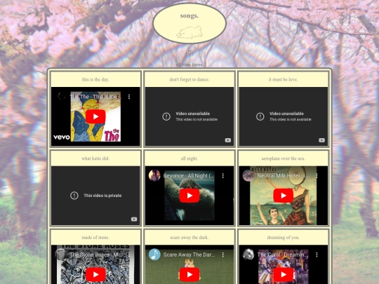 songs screenshot