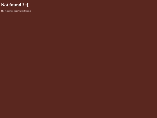 not_found screenshot