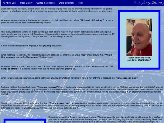 dad/quotes_memories screenshot