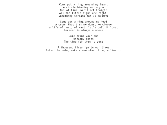 demos/unhappy_lyrics screenshot