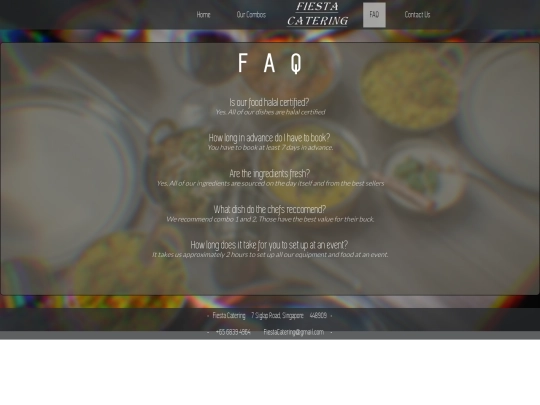 FAQ screenshot