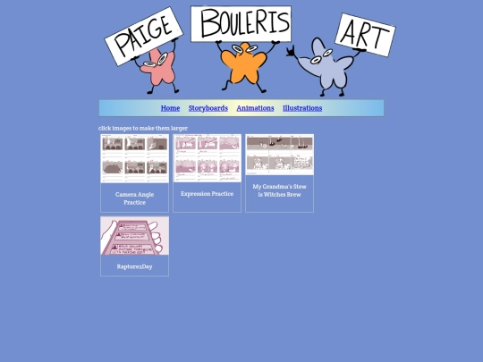Storyboards screenshot