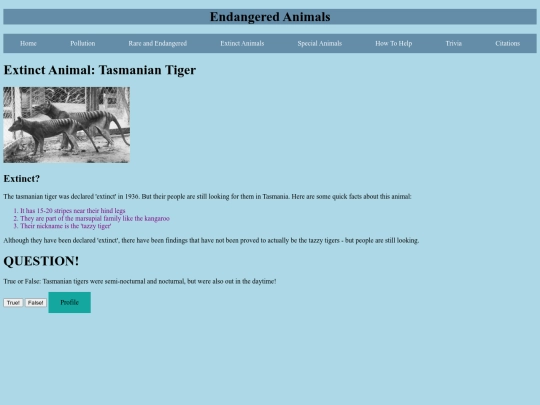 tasmanianTiger screenshot