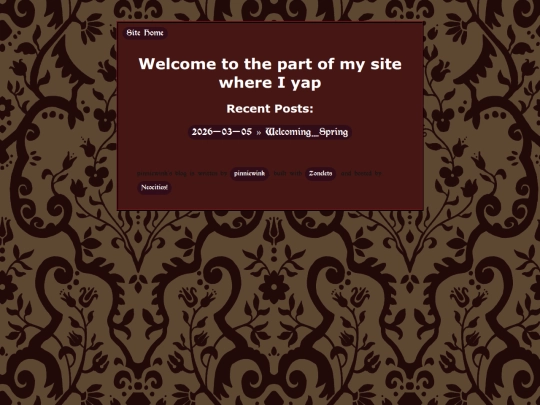 blog screenshot