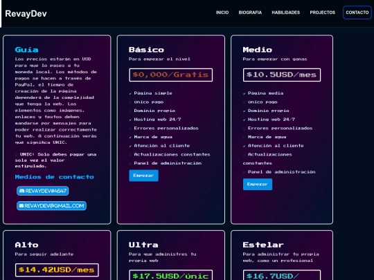 planes_webs screenshot